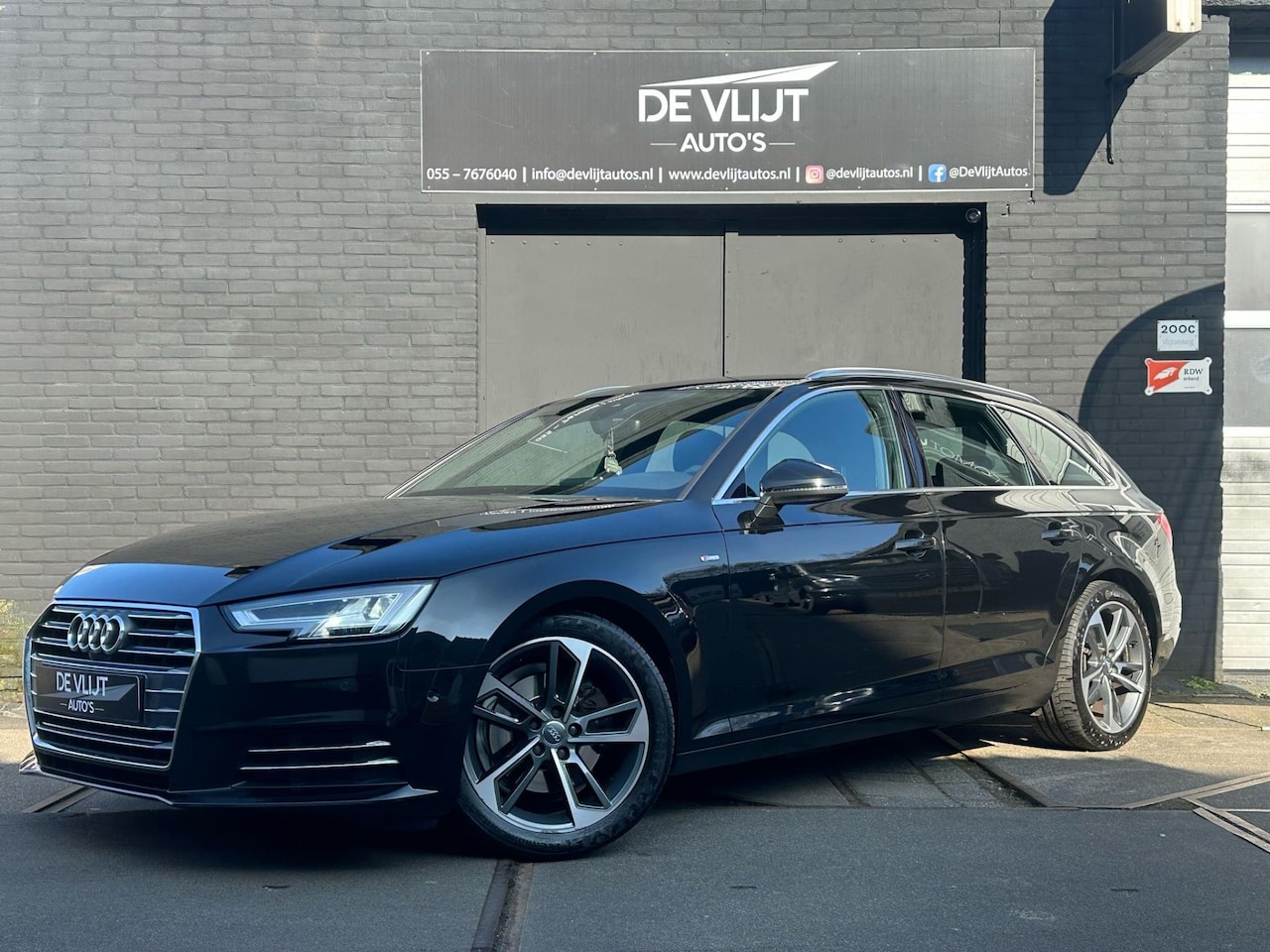 Audi A4 Avant - 2.0 TDI 150PK S-Line | Navi | Led | Half Leer | Drive Select | Automaat | 360 Camera | - AutoWereld.nl