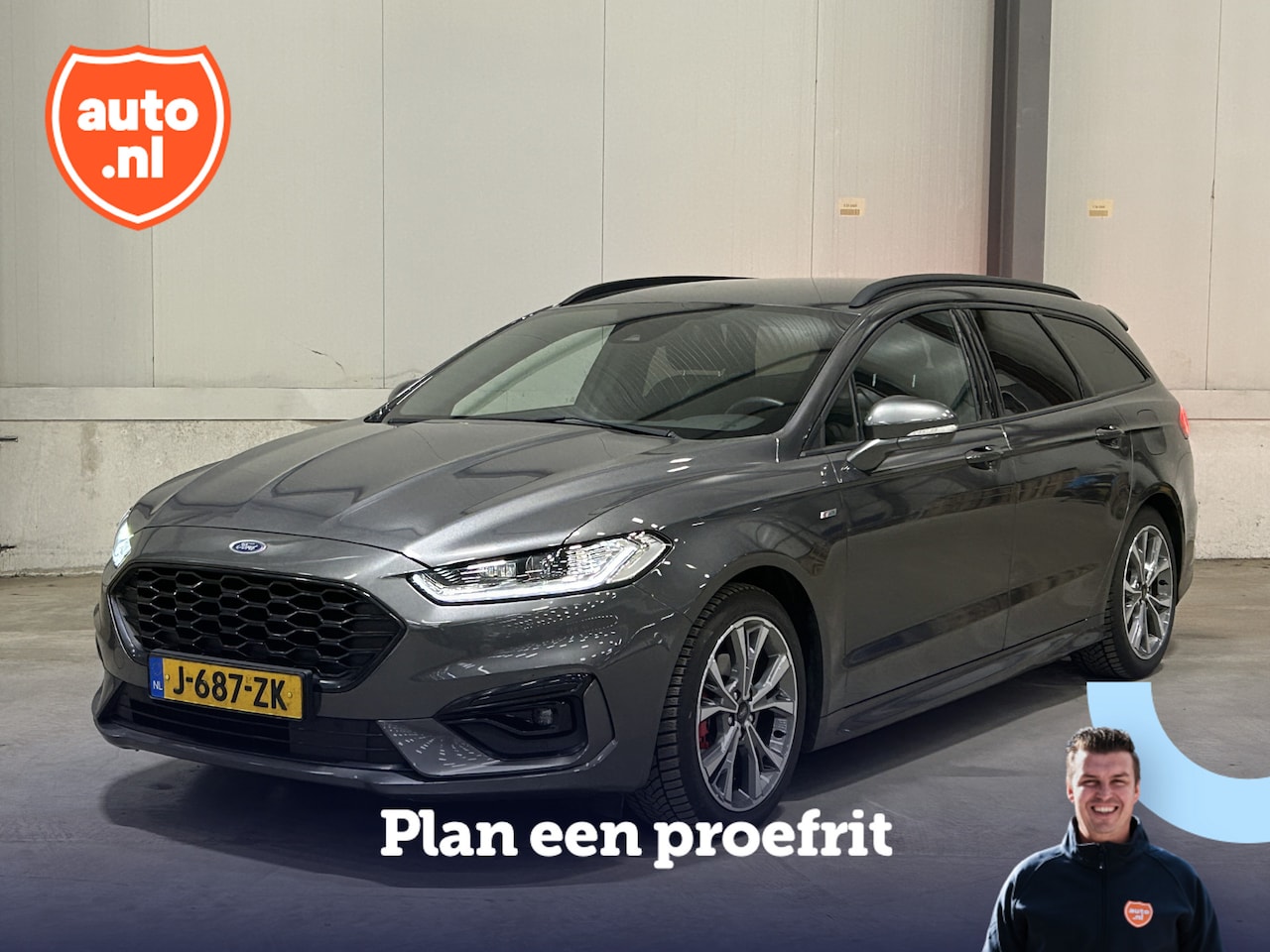 Ford Mondeo Wagon - 2.0 IVCT HEV ST-Line | Adapt Cruise Control | Camera | Carplay | Stoelverwarming | Dodehoe - AutoWereld.nl