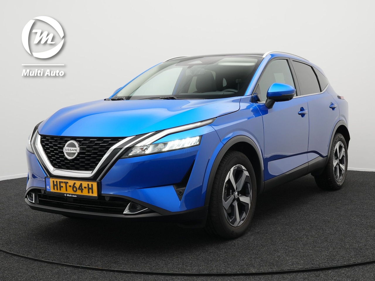 Nissan Qashqai - 1.3 MHEV Xtronic N-Connecta | Panodak | Adaptive Cruise | Carplay | Navigatie | 360 Camera - AutoWereld.nl