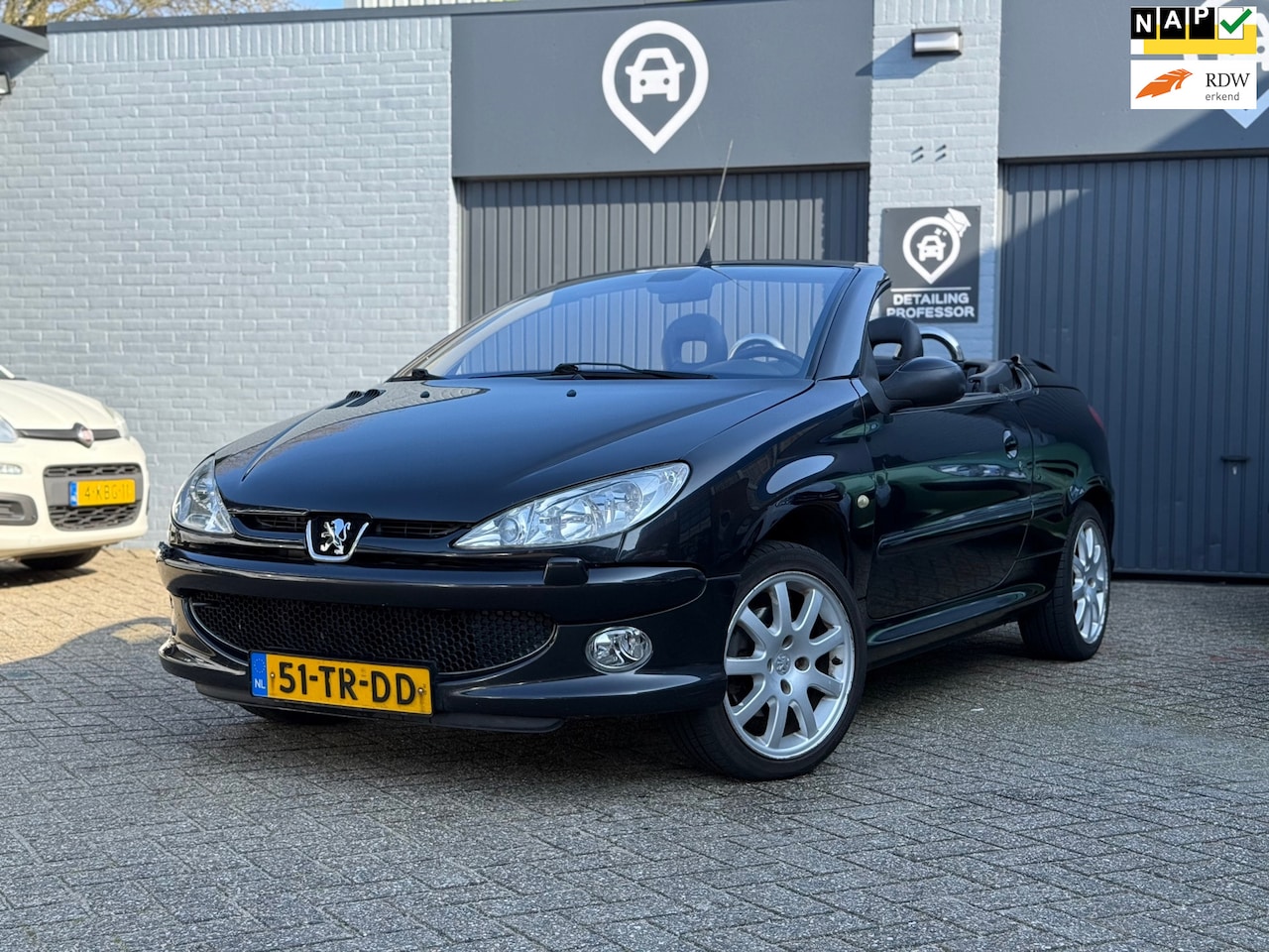 Peugeot 206 CC - 1.6-16V | Leder | APK 01-26 | Dak goed! - AutoWereld.nl