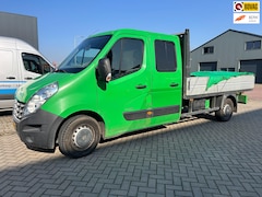 Renault Master - T35 2.3dCi 125PK L3 DC Open laadbak met kraan