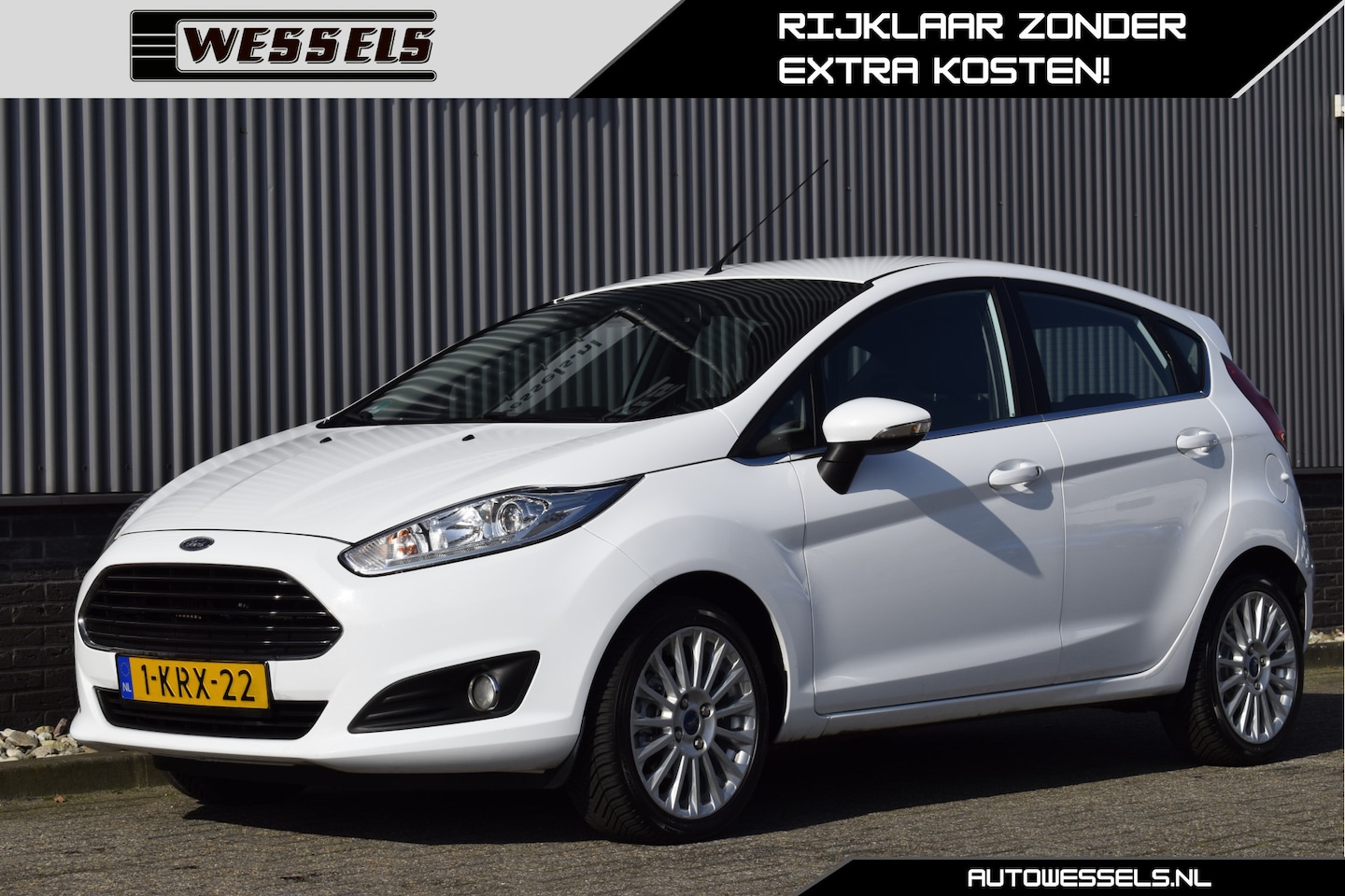 Ford Fiesta - 1.0 EcoBoost Titanium Climate control, Distr.riem+gr. brt 2025, Bluetooth tel - AutoWereld.nl