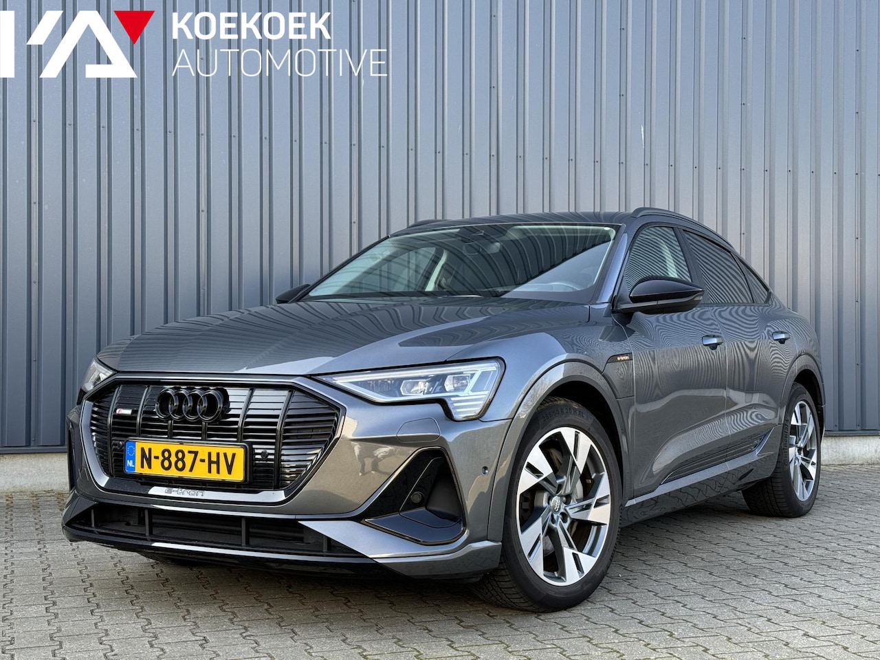 Audi e-tron Sportback - 55 quattro S Line B&O Keyless Head-up S-Line - AutoWereld.nl