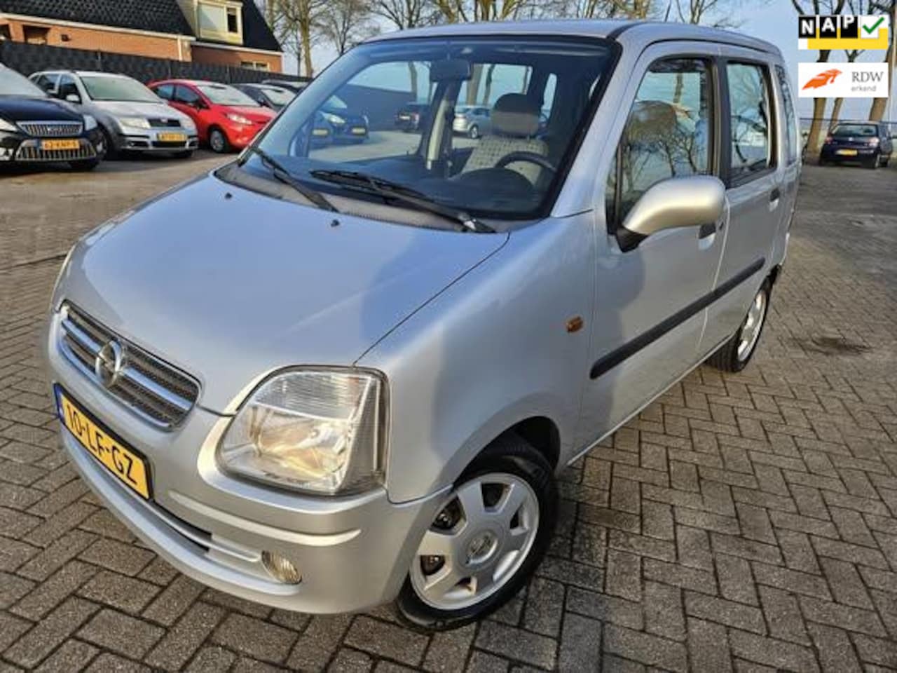 Opel Agila - 1.2-16V Elegance. 2002. Elektrisch pakket/CV/Mistlampen. APK 03-2026 - AutoWereld.nl