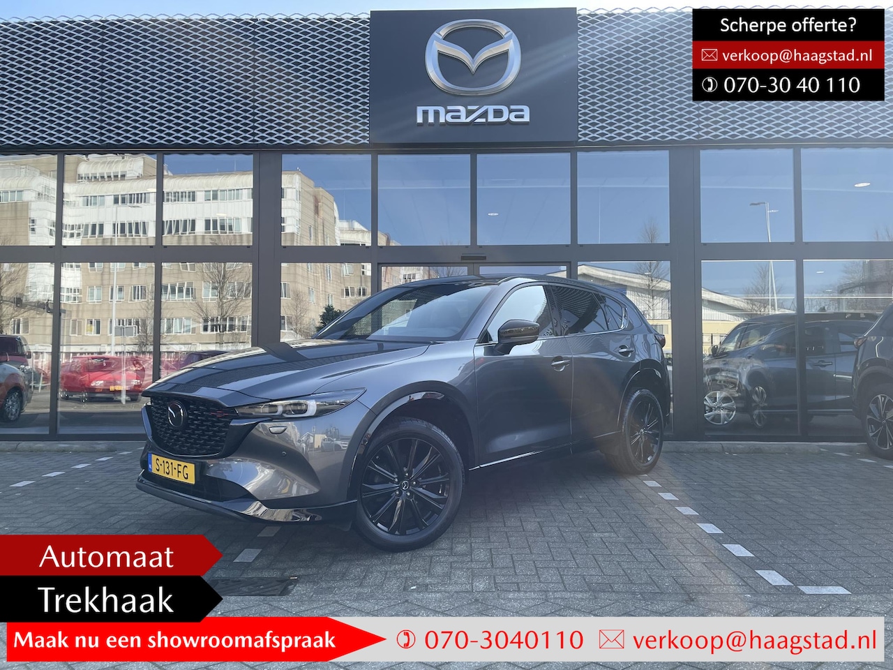 Mazda CX-5 - 2.0 SkyActiv-G 165 Homura Limited Dealer onderhouden / 360 camera / Navigatie - AutoWereld.nl