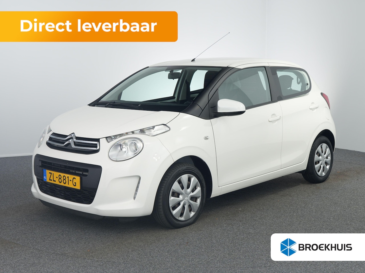 Citroën C1 - 1.0 VTi Feel | Bluetooth telefoonvoorbereiding | bestuurdersstoel in hoogte verstelbaar | - AutoWereld.nl