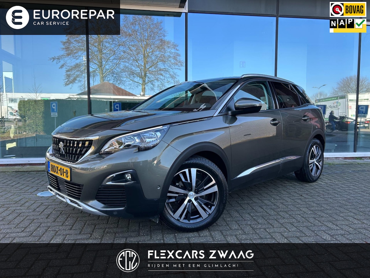 Peugeot 3008 - 1.2 Turbo Automaat Allure Avantage - Pano/schuifdak - Navi - Trekhaak - 19"Lmv - AutoWereld.nl