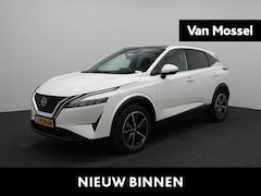 Nissan Qashqai - 1.3 MHEV Xtronic Tekna | Carplay | 360 camera | Parkeersensoren rondom | LED | Navi | Head