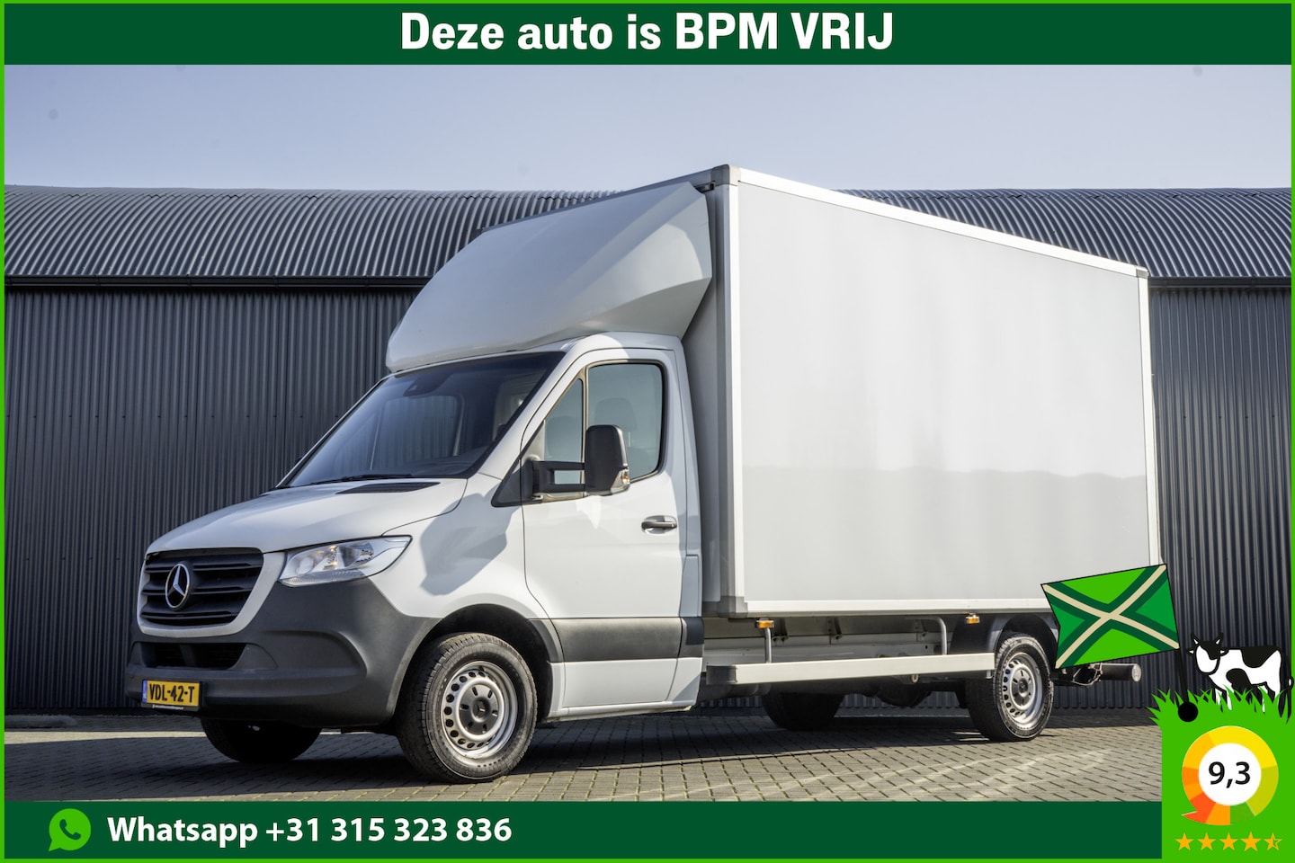 Mercedes-Benz Sprinter - 314 CDI Bakwagen met laadklep | Automaat | 143 PK | Euro 6 | Cruise | Climate | Carplay - AutoWereld.nl