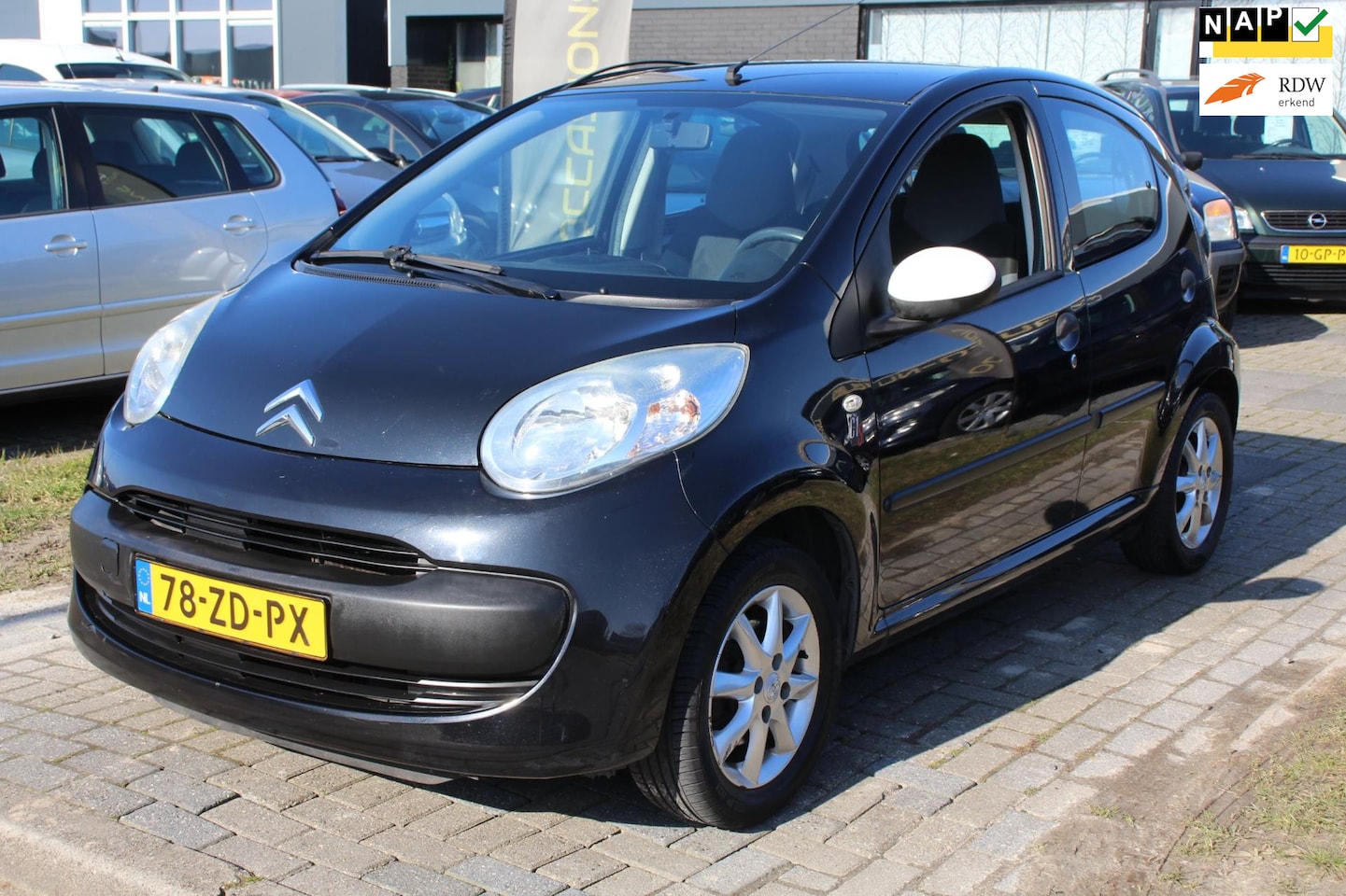 Citroën C1 - 1.0-12V Séduction Sport 5-Deurs LM-Velgen Zwartmetallic NAP APK - AutoWereld.nl