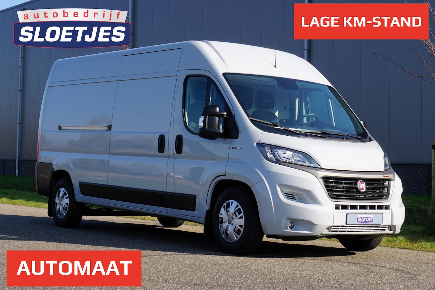 Fiat Ducato - 35H 2.3 MultiJet L3H2 Automaat |Grijs |160 pk |Topstaat |BPM vrij |1e eigenaar |Maxi |Clim - AutoWereld.nl