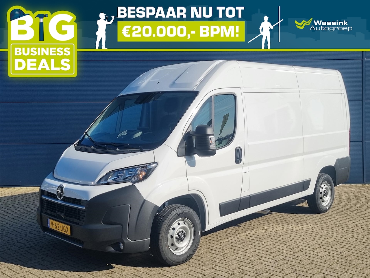 Opel Movano - GB 2.2 D 140pk L2H2 35 | Navigatie | Parkeersensoren | LED | Parkeercamera | Trekhaak | - AutoWereld.nl