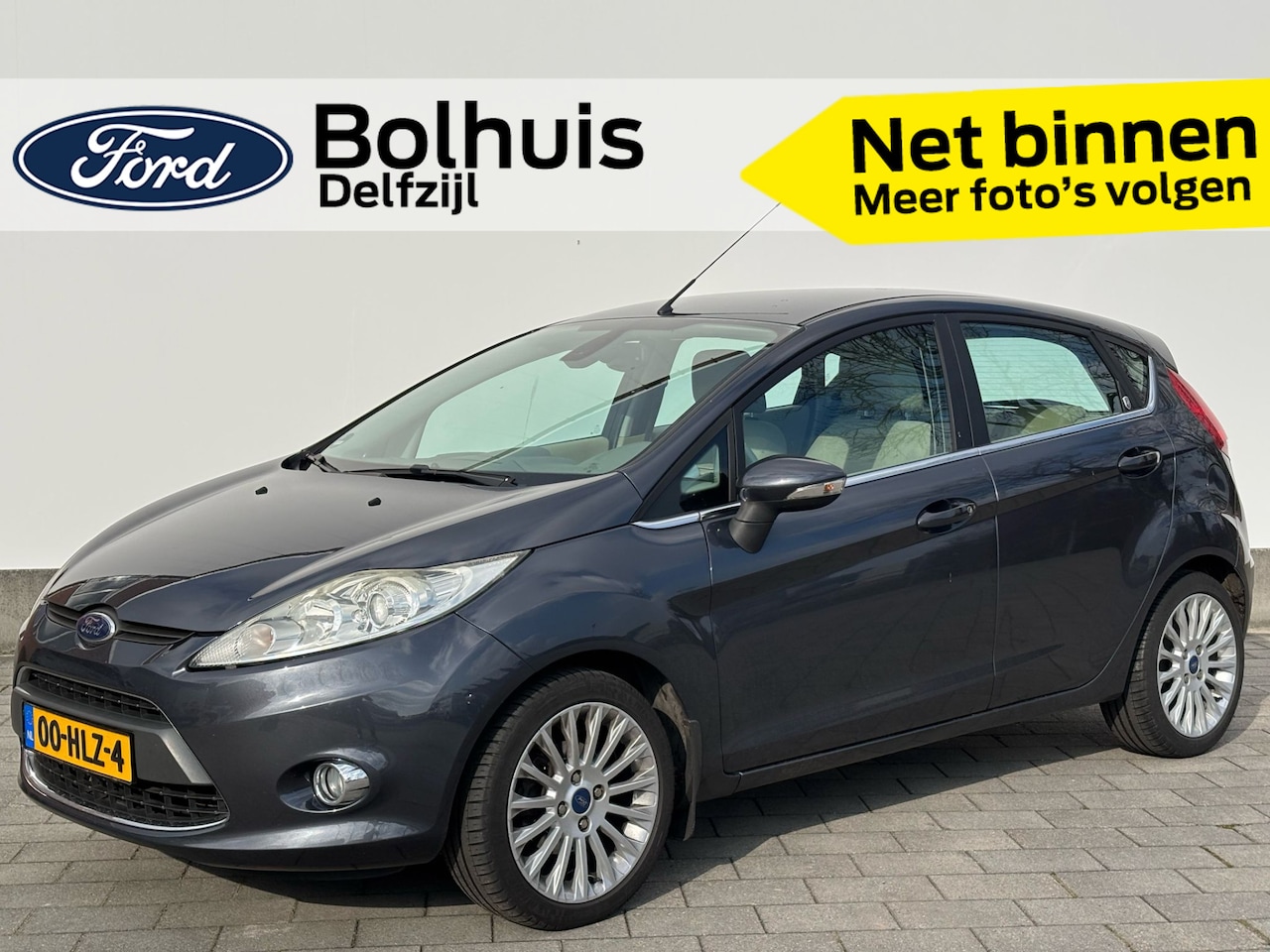 Ford Fiesta - 1.6 Ghia 120 PK | 5drs | Parkeersensoren | 16-inch | Trekhaak | Clima | Voorruitverwarming - AutoWereld.nl