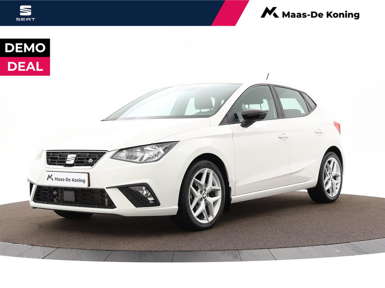 Seat Ibiza - 1.0 Tsi 110pk DSG FR · Cruise Control · Climatronic · Full-Link · DAB · P-Sensoren · 17'' - AutoWereld.nl