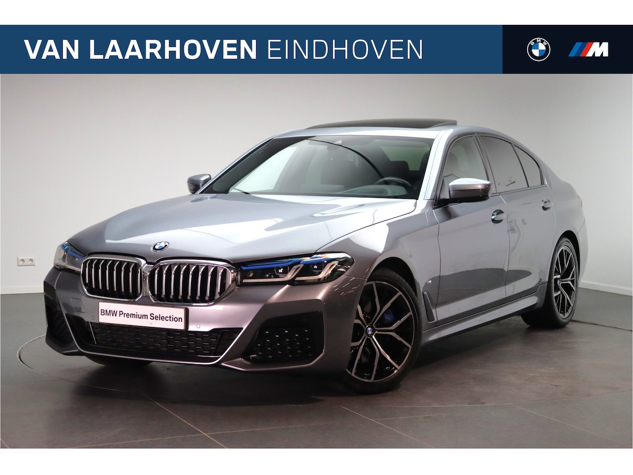 BMW 5-serie - 530i High Executive M Sport Automaat / Schuif-kanteldak / Trekhaak / Laserlicht / Parking - AutoWereld.nl