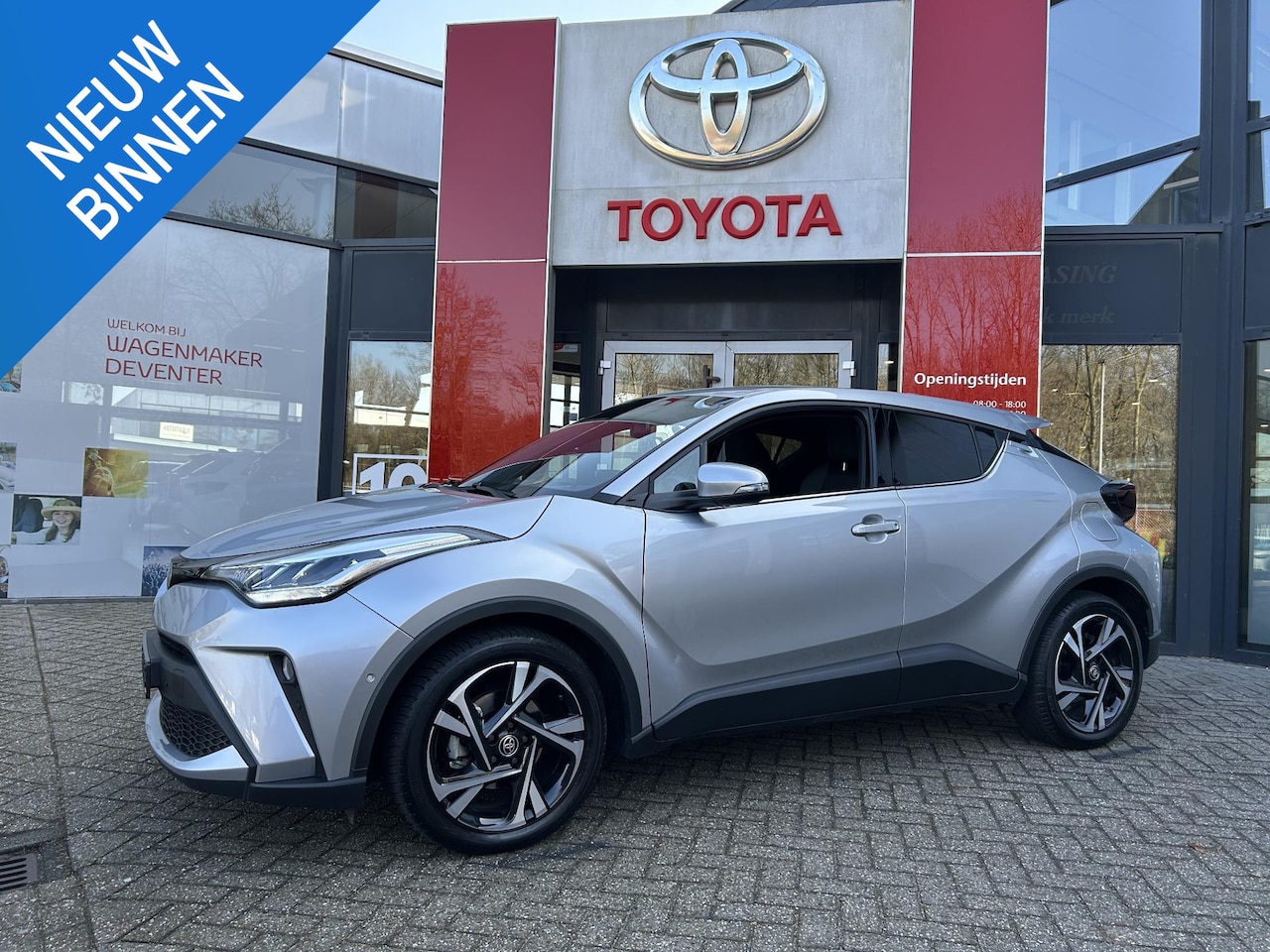 Toyota C-HR - 1.8 HYBRID DYNAMIC TREKHAAK 4 SEIZOENEN BANDEN APPLE/ANDROID AD-CRUISE 18"LMV - AutoWereld.nl