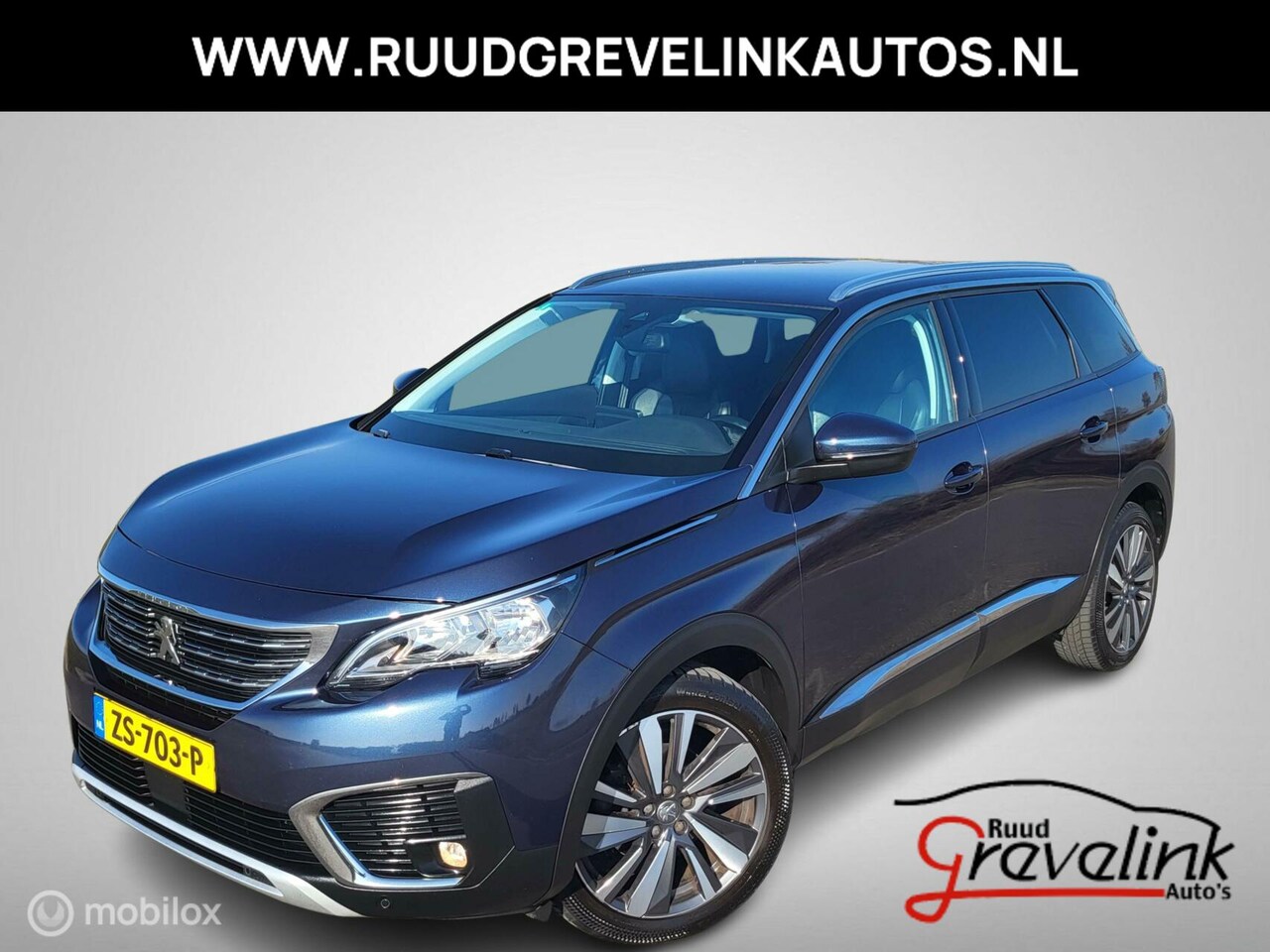 Peugeot 5008 - 1.2 PT 131 PK H6 7 PERSOONS Navi 19"Velg Trekhaak Leer Camera DonkerGlas - AutoWereld.nl