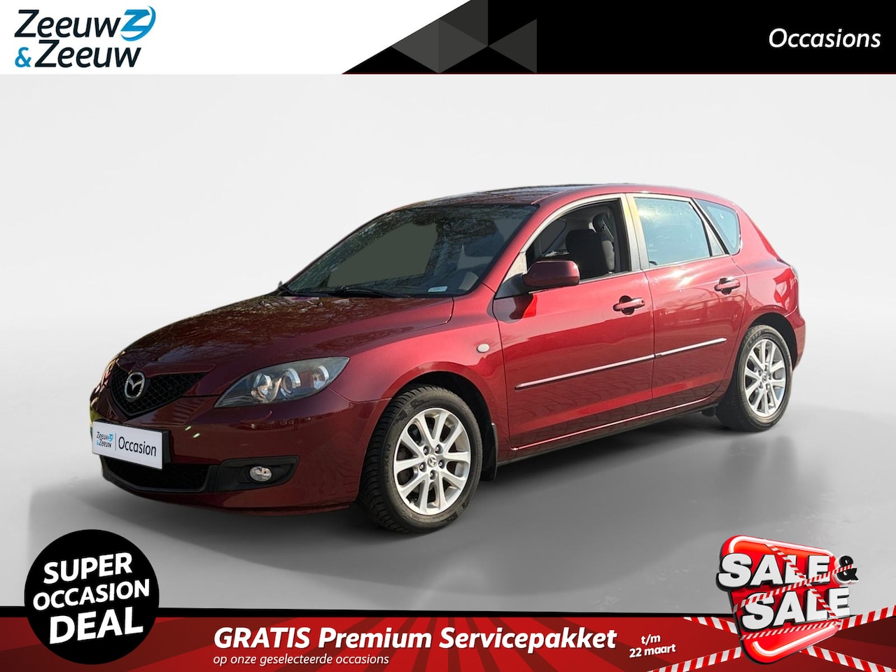 Mazda 3 - 1.6 S-VT Kintaro Automaat | Airco | STOELVERWARMING | Elektrische ramen & Spiegels | parke - AutoWereld.nl