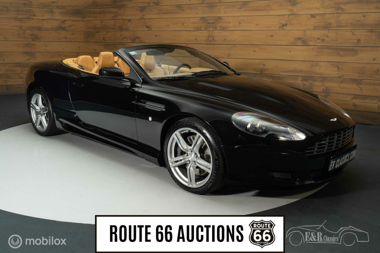 Aston Martin DB9 Volante - Cabriolet 2008 | Route 66 auctions - AutoWereld.nl