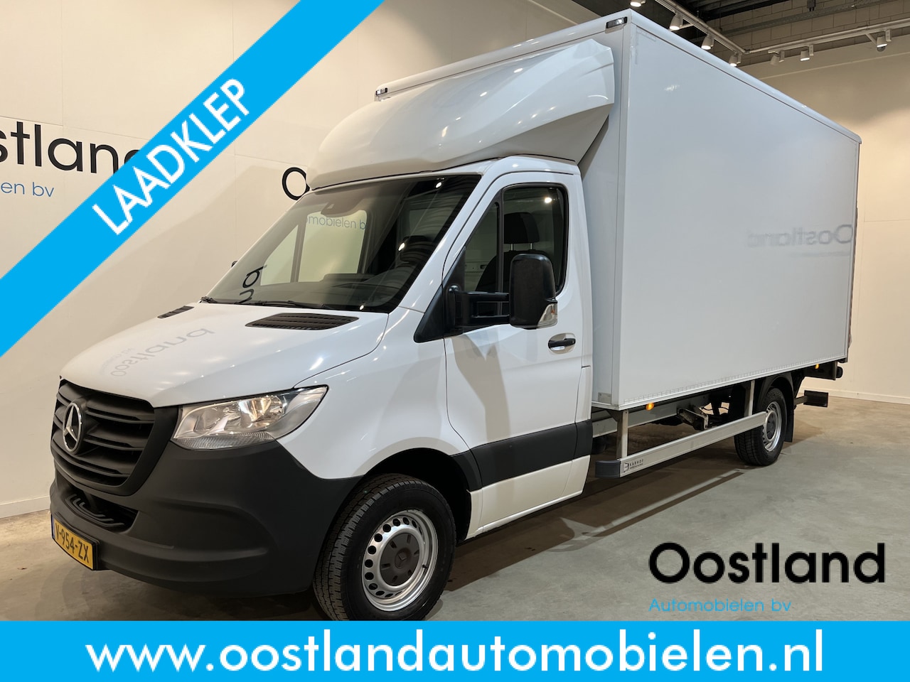 Mercedes-Benz Sprinter - 314 CDI L3 RWD Bakwagen / Dhollandia Laadklep / Euro 6 / Zijdeur / Airco / Camera / CarPla - AutoWereld.nl