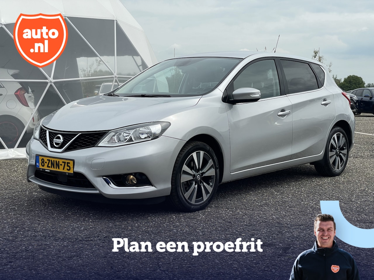 Nissan Pulsar - 1.2 DIG-T Connect Edition | Cruise Control | Camera | Keyless Entry/Start | Navigatie | - AutoWereld.nl