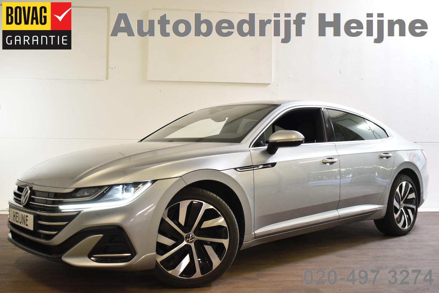 Volkswagen Arteon - eHybrid 218PK DSG R-LINE SPORT BUSINESS + VIRTUAL/LEDER/CAMERA - AutoWereld.nl