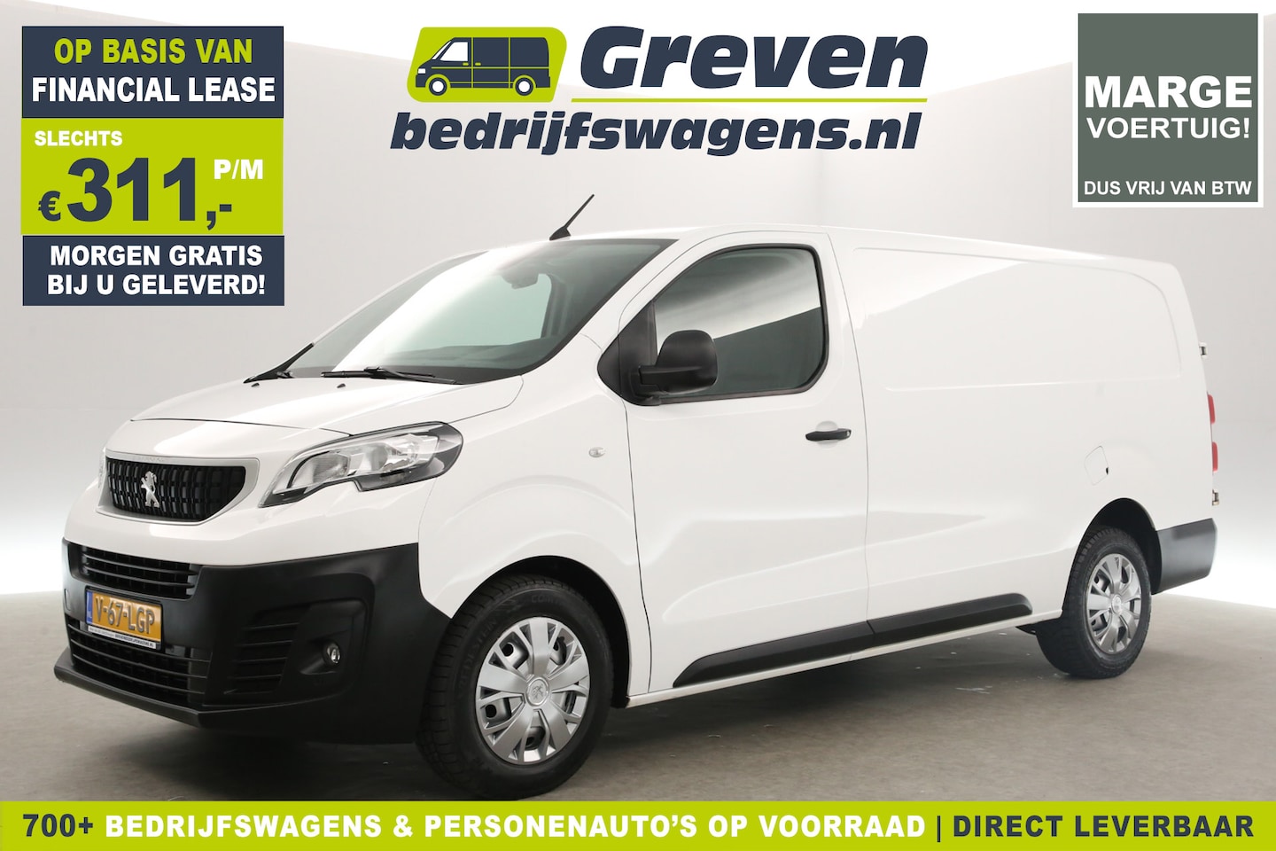 Peugeot Expert - 2.0 BlueHDI L3H1 | MARGE! | Airco 360Camera Cruise Carplay PDC 3 Persoons - AutoWereld.nl