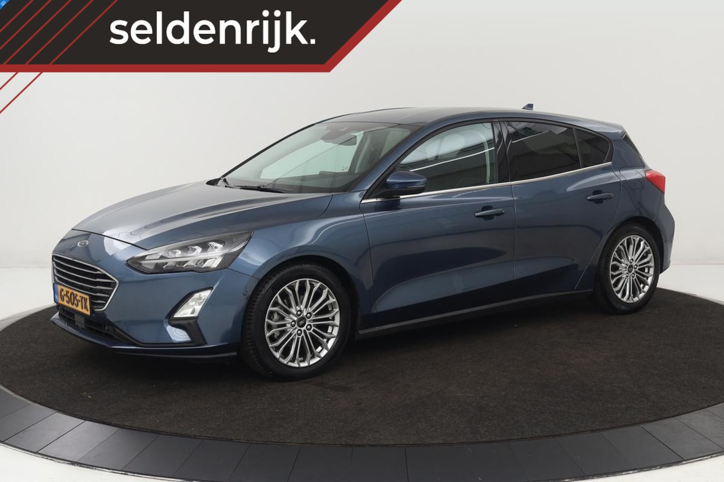 Ford Focus - 1.0 EcoBoost Titanium | Stoel & stuurverwarming | Trekhaak | Adaptive cruise | B&O Sound | - AutoWereld.nl