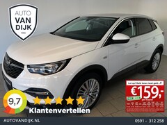 Opel Grandland X - 1.2 Turbo Innovation AUTOMAAT AIRCO NAVI CRUISE ELEK RAMEN CENT VERG VELGEN PRIVACYGLAS ZE