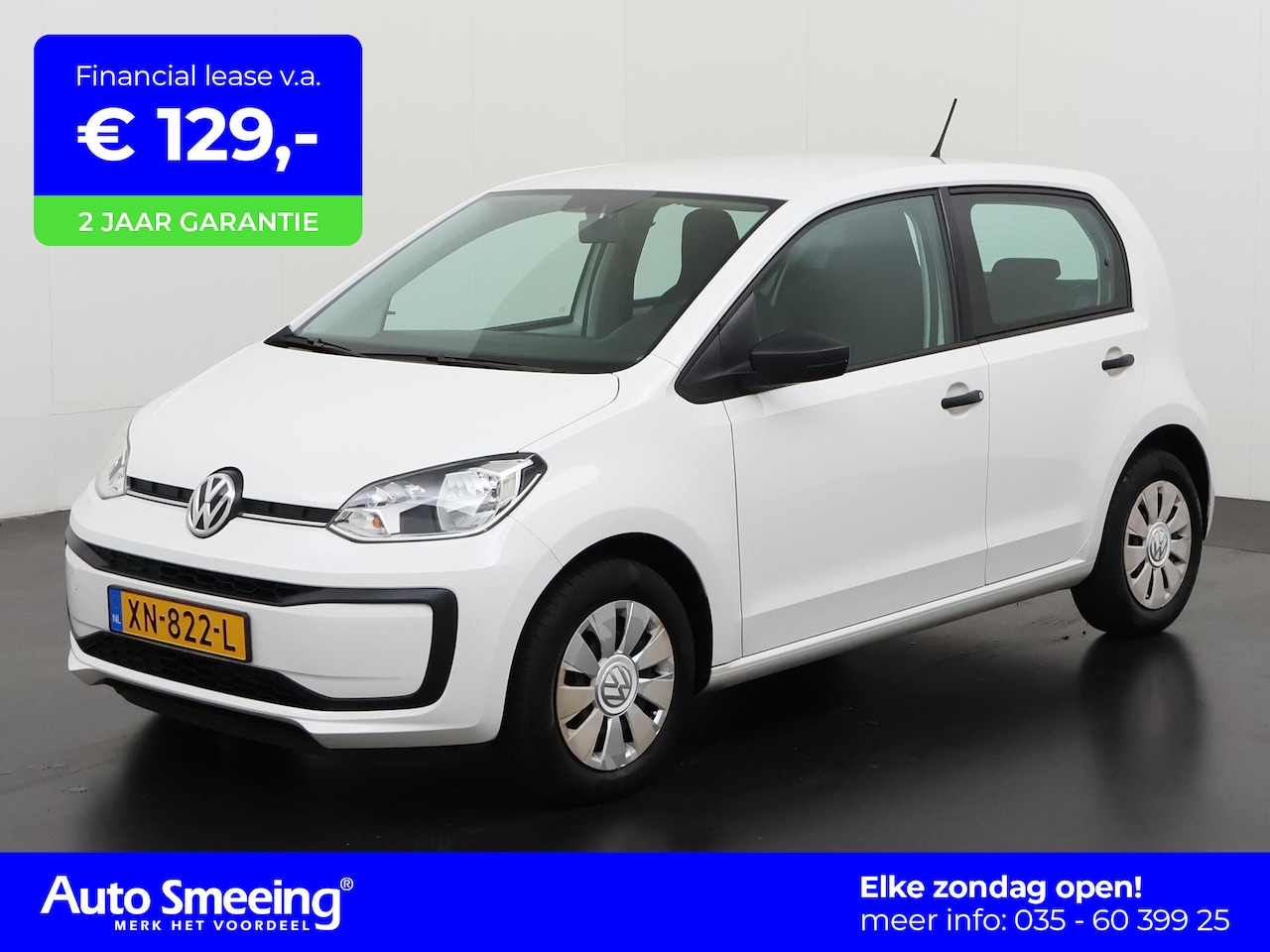 Volkswagen Up! - 1.0 BMT take up! | Airco | 12 mnd Garantie | - AutoWereld.nl