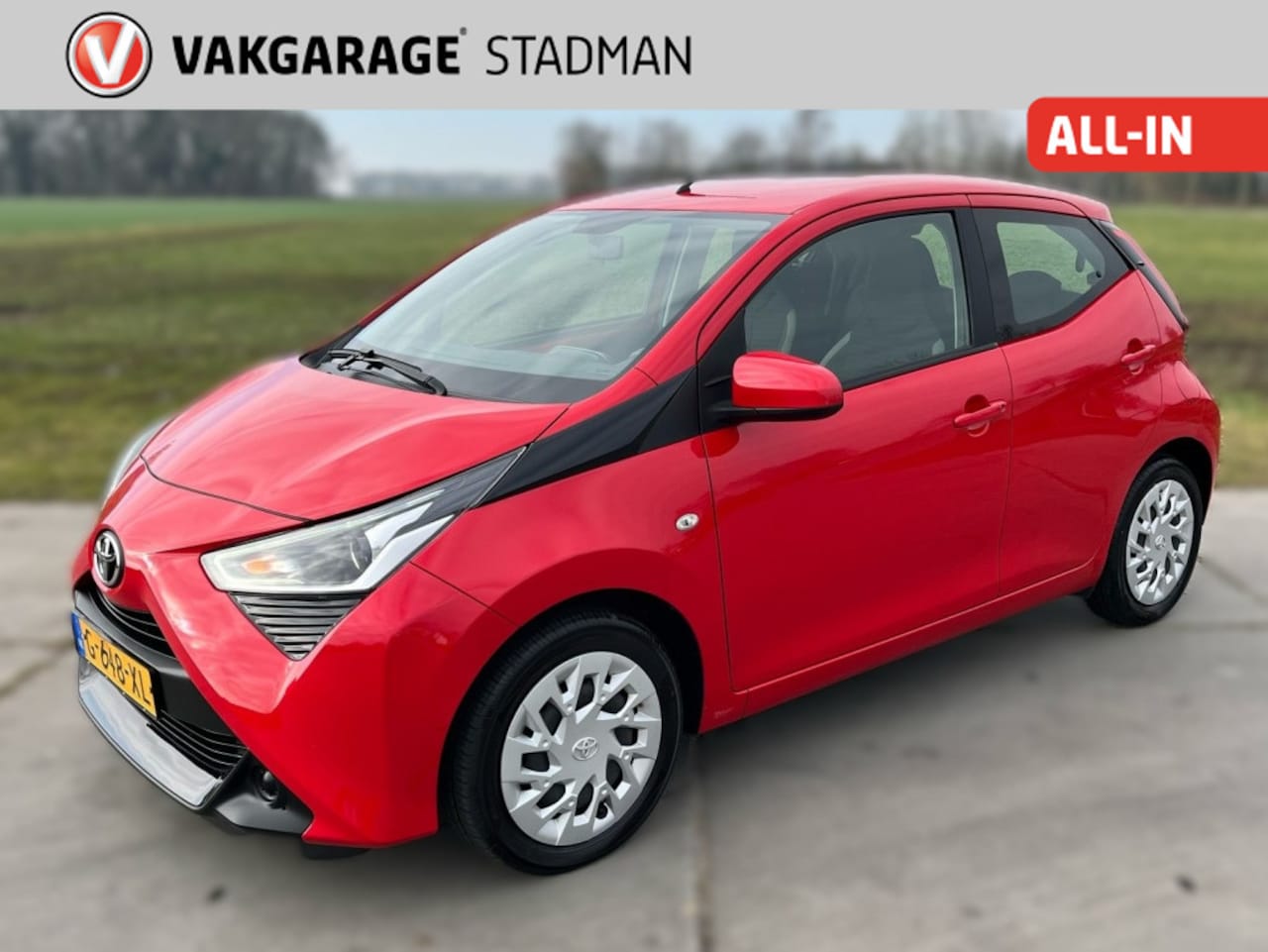 Toyota Aygo - 1.0 VVT-i x-play limited| Camera|Carplay|Rijklaar|Garantie| - AutoWereld.nl