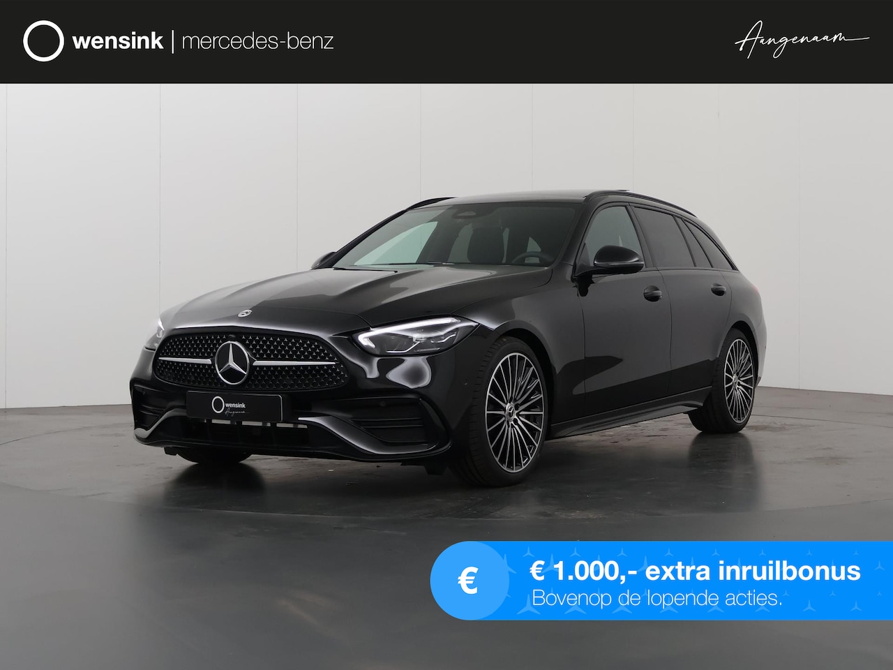 Mercedes-Benz C-klasse Estate - 180 AMG Line 180 AMG Line | Achteruitrijcamera | Panorama dak | Sfeerverlichting | Stoelve - AutoWereld.nl