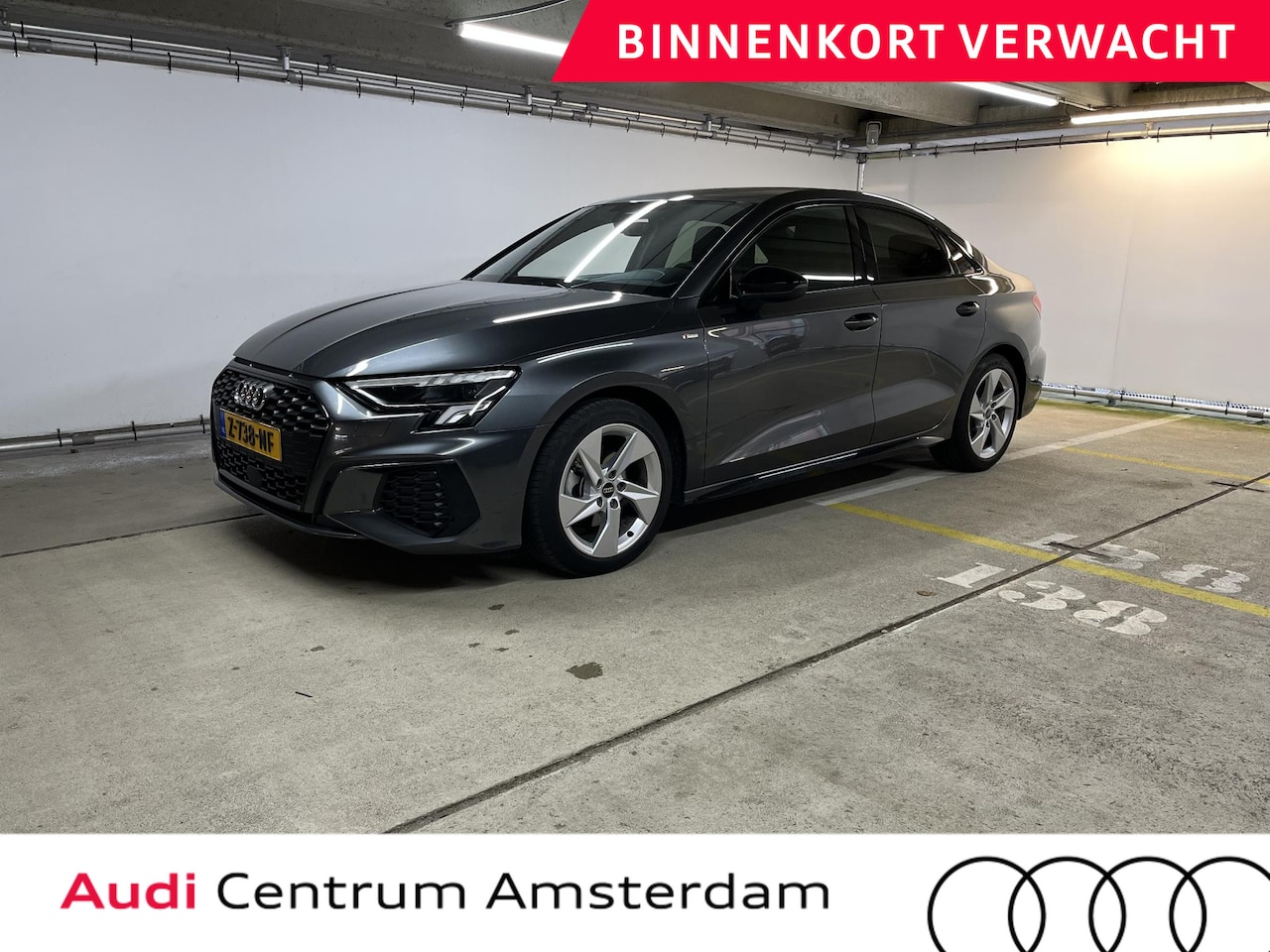 Audi A3 Limousine - 30 TFSI S edition 110 pk S-tronic | Verlengde garantie | Navigatie | Parkeersensoren achte - AutoWereld.nl