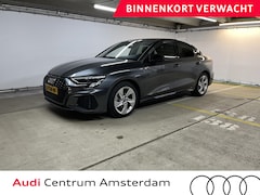 Audi A3 Limousine - 30 TFSI S edition 110 pk S-tronic | Verlengde garantie | Navigatie | Parkeersensoren achte