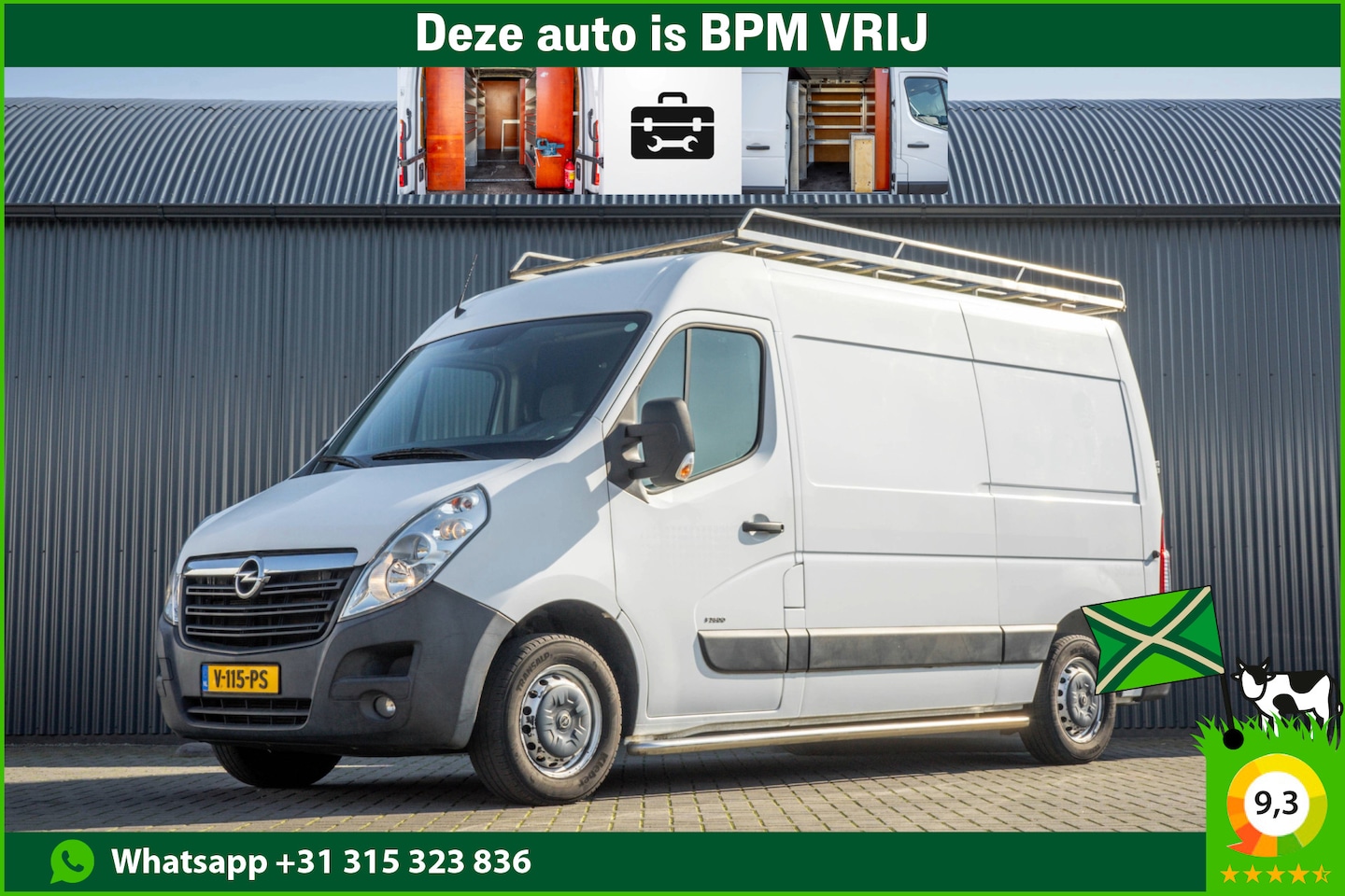 Opel Movano - 2.3 CDTI BiTurbo L2H2 | Euro 6 | 146 PK | Cruise | Climate | Camera - AutoWereld.nl