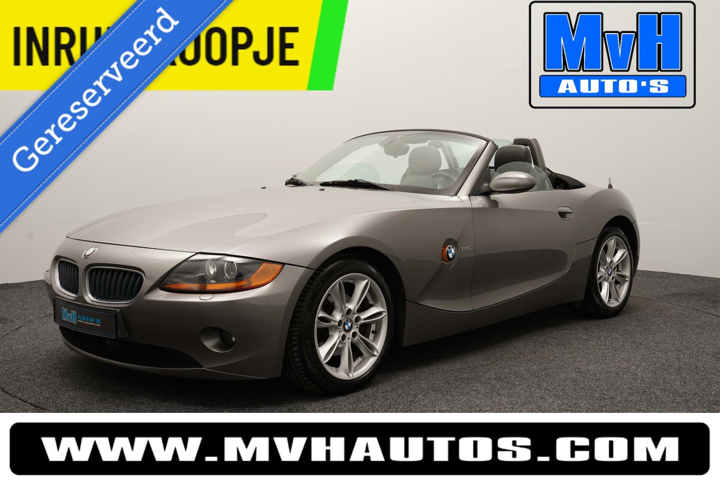 BMW Z4 Roadster - 2.5i S|AUTOMAAT|6-CILINDER|LEER|CRUISE|HARDTOP - AutoWereld.nl