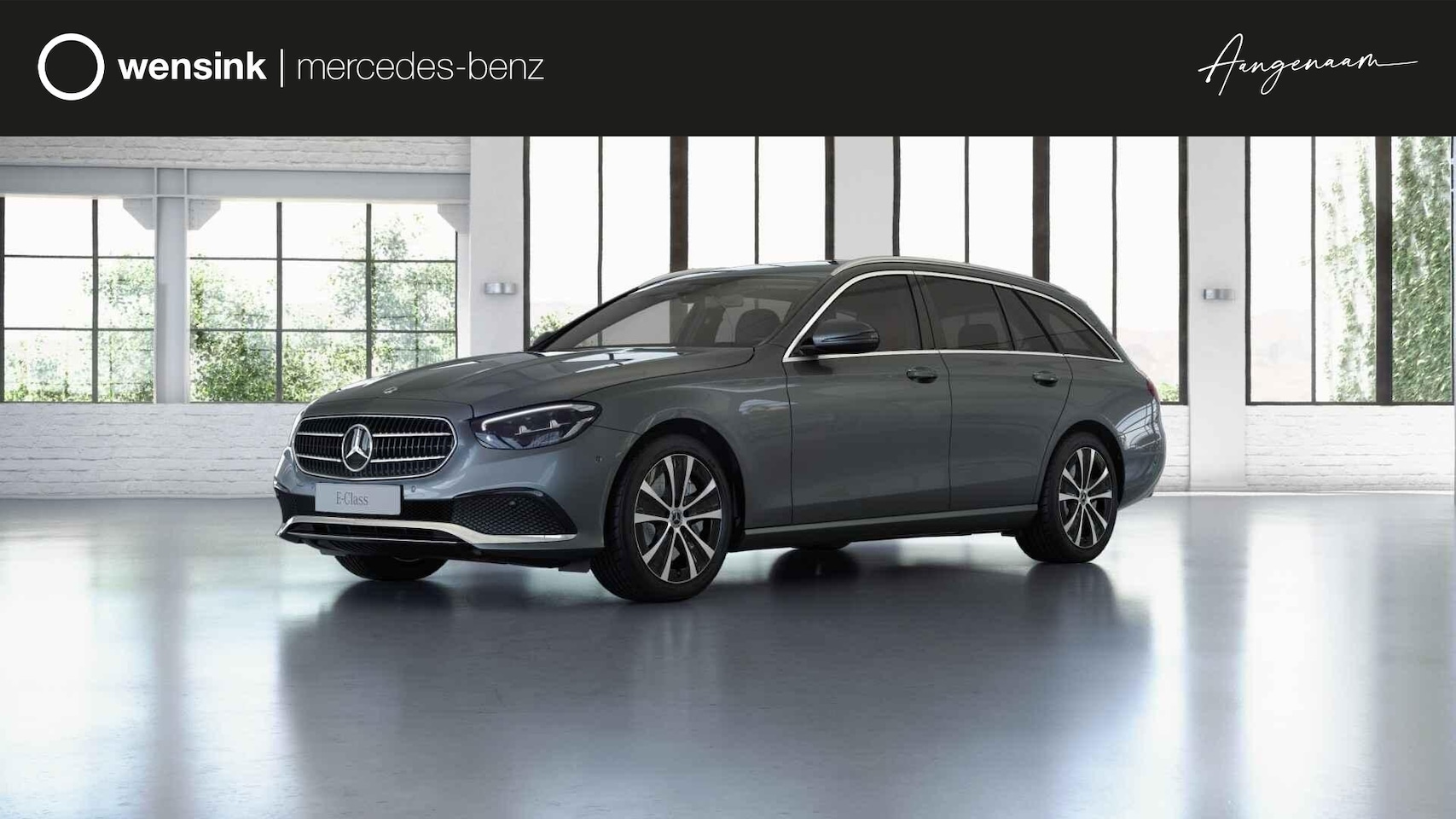 Mercedes-Benz E-klasse Estate - 300 de AMG Line | Burmester | Trekhaak | Rijassistentiepakket | Sfeerverlichting | - AutoWereld.nl