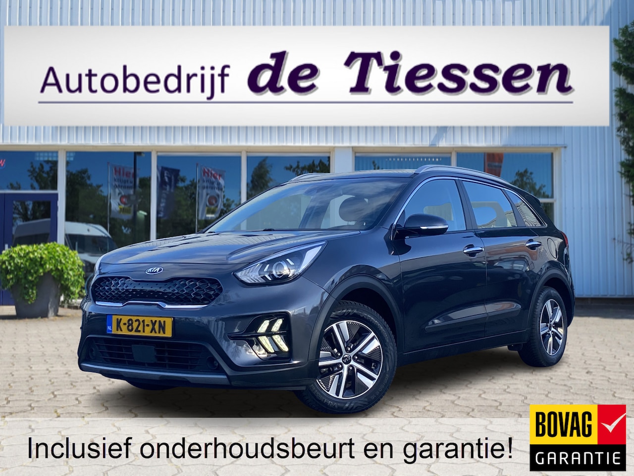 Kia Niro - 1.6 GDi Hybrid DynamicLine Camera, Rijklaar met beurt & garantie! - AutoWereld.nl