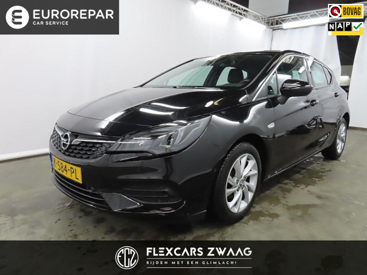 Opel Astra - 1.2 Turbo Business Elegance - Navi - Leder - Climate - Winterpakket - Org.NL - AutoWereld.nl