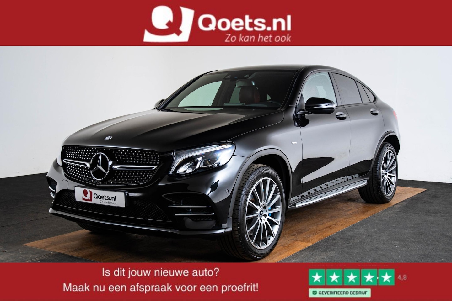 Mercedes-Benz GLC-klasse Coupé - 350e 4MATIC Edition 1 AMG Line Interieur/Exterieur - Nightpakket - Zitcomfortpakket  - Sto - AutoWereld.nl