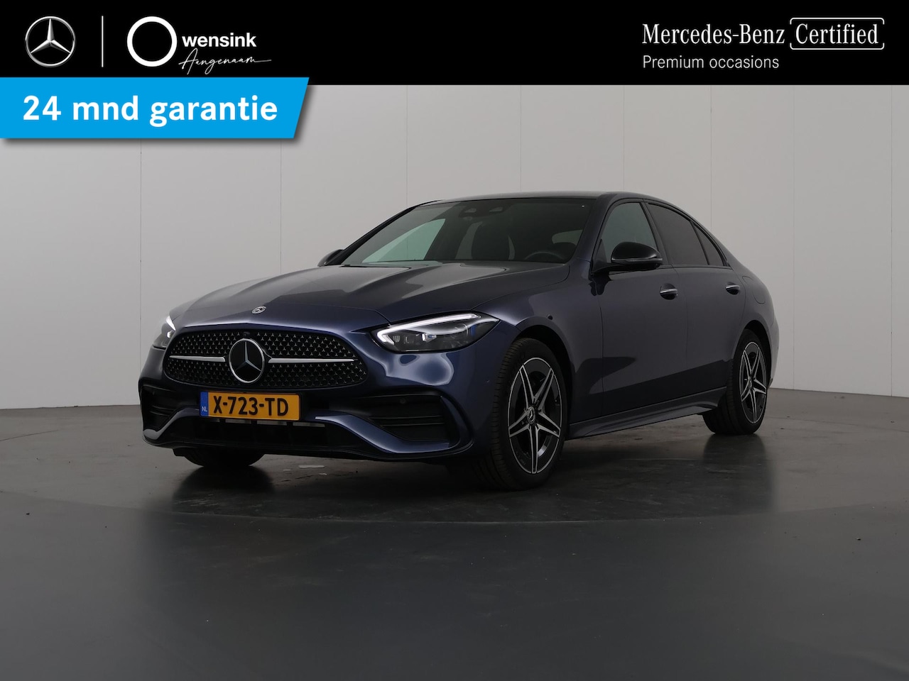 Mercedes-Benz C-klasse - 300 e AMG Night | Rijassistentiepakket | Panoramadak | Digital Light | Head-Up Display | T - AutoWereld.nl