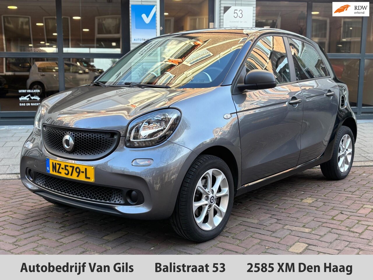 Smart Forfour - 1.0 Passion | AIRCO | BLUETOOTH | CRUISE CONTROL | LMV | - AutoWereld.nl