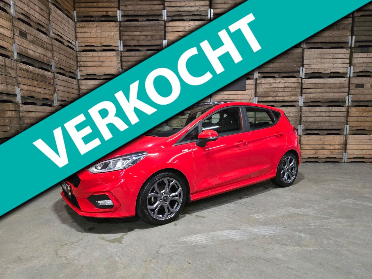 Ford Fiesta - 1.0 EcoBoost ST-Line Panoramadak Navi LM - AutoWereld.nl