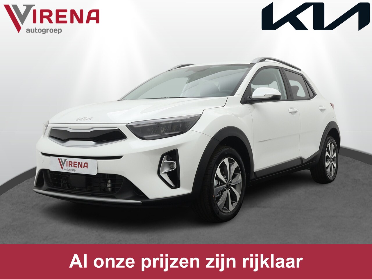 Kia Stonic - 1.0 T-GDi MHEV DynamicPlusLine (NIEUW) - Stoel/Stuur Verwarming - Keyless Entry - Climate - AutoWereld.nl