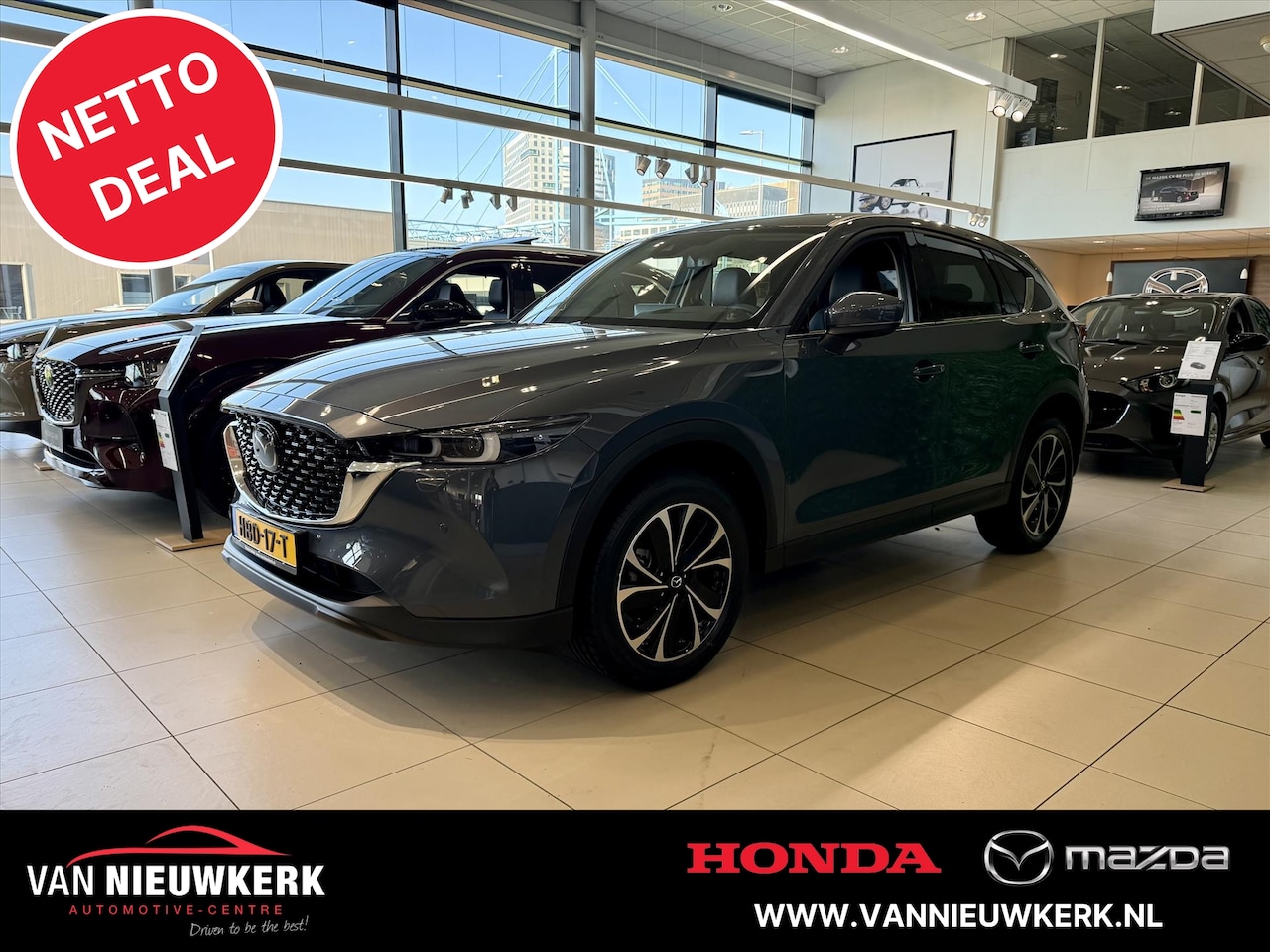 Mazda CX-5 - 2.0 SKYACTIV-G 165pk 2WD Aut Exclusive-Line Black Comfort Pack - AutoWereld.nl