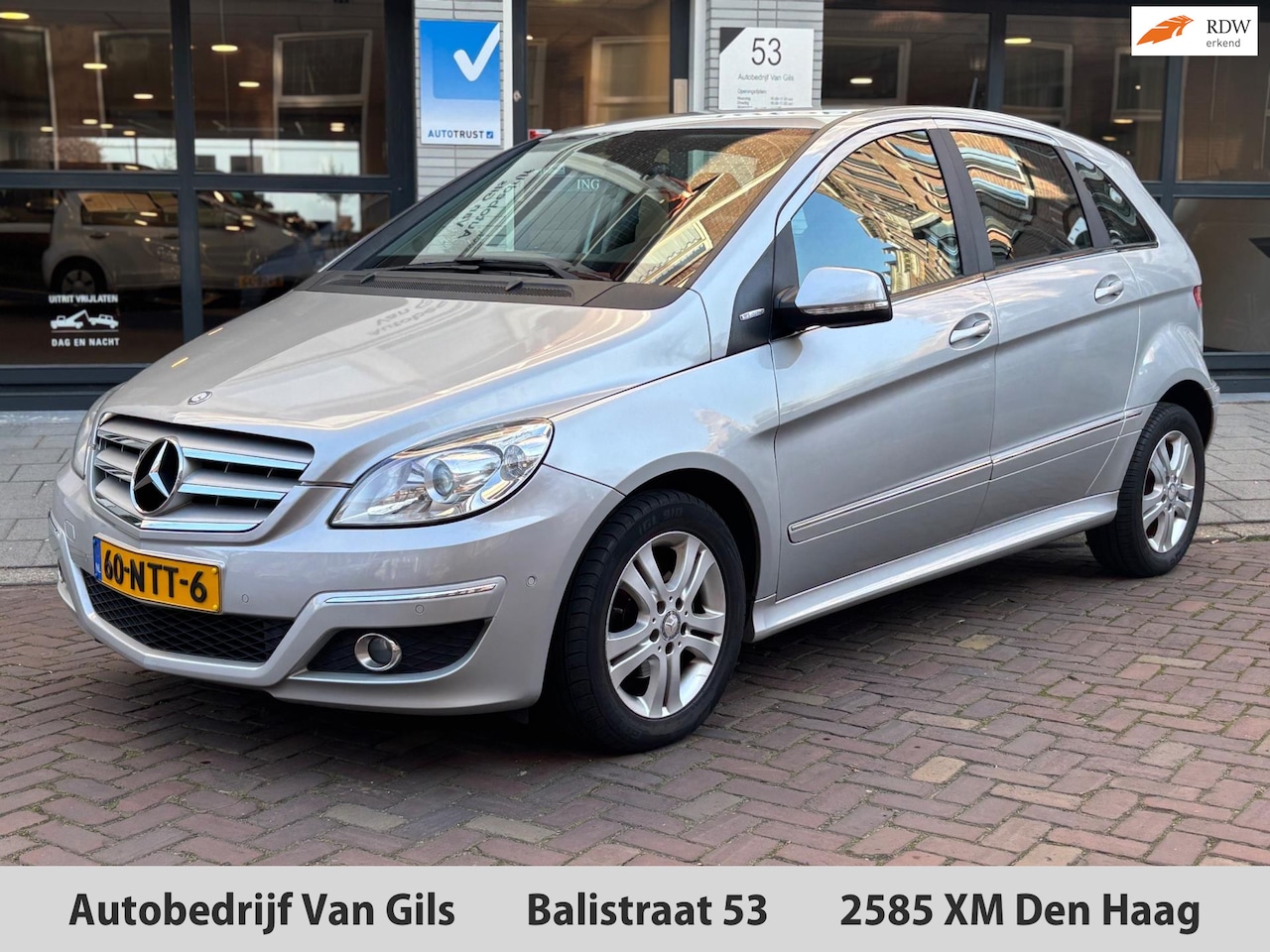 Mercedes-Benz B-klasse - 160 BlueEFFICIENCY Business Class | AIRCO | CRUISE CONTROL | PDC | TREKHAAK - AutoWereld.nl