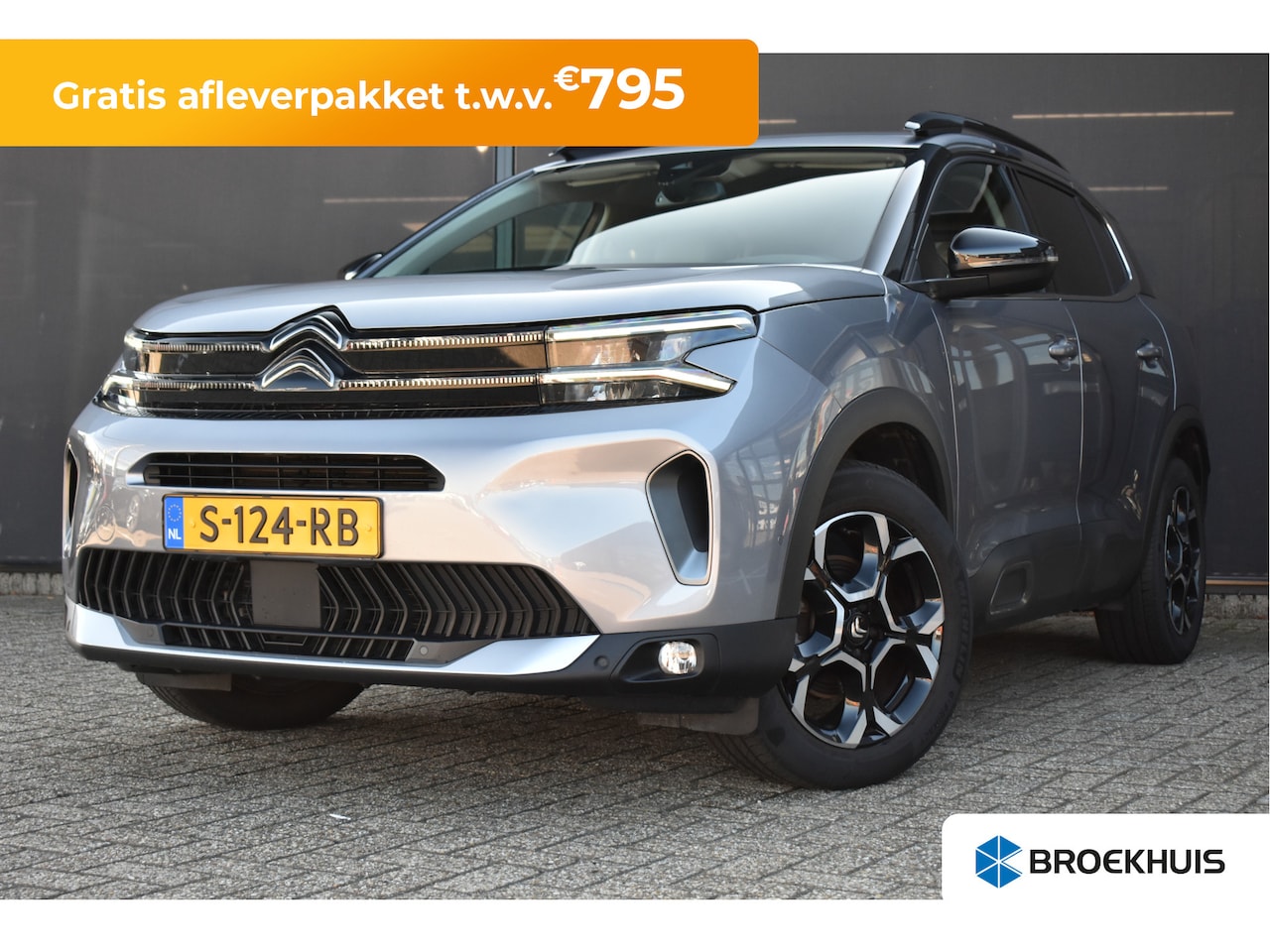 Citroën C5 Aircross - 1.2 PureTech Business Plus 130pk Automaat | Leder | Adaptive Cruise | Navigatie | Achterui - AutoWereld.nl