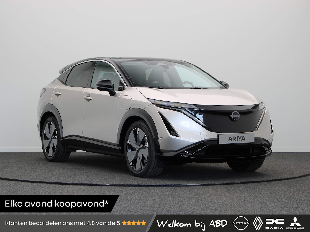 Nissan Ariya - e-4ORCE Advantage Edition Plus 91 kWh | Te bestellen! | 22KW Lader | 20" Velgen | Led Matr - AutoWereld.nl