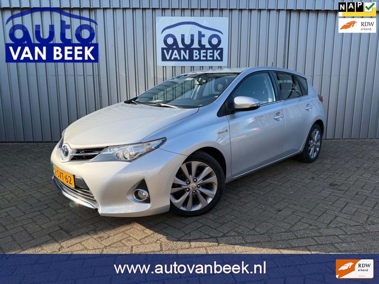 Toyota Auris - 1.8 Hybrid Aspiration|Cam|Nieuwe APK+OH - AutoWereld.nl