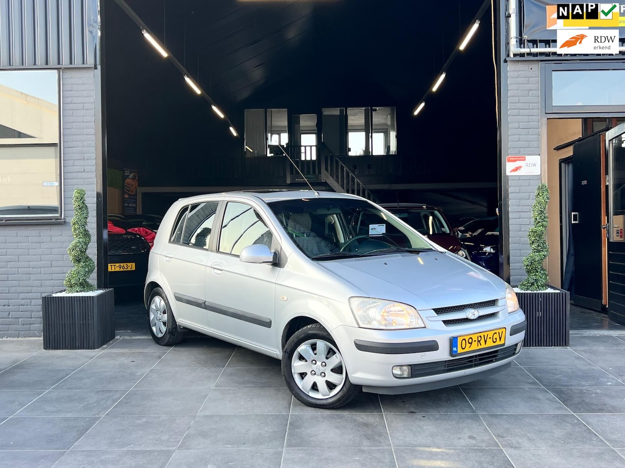 Hyundai Getz - 1.3i Dynamic Sky|Airco|Elek.ramen|5 Deuren|NAP - AutoWereld.nl